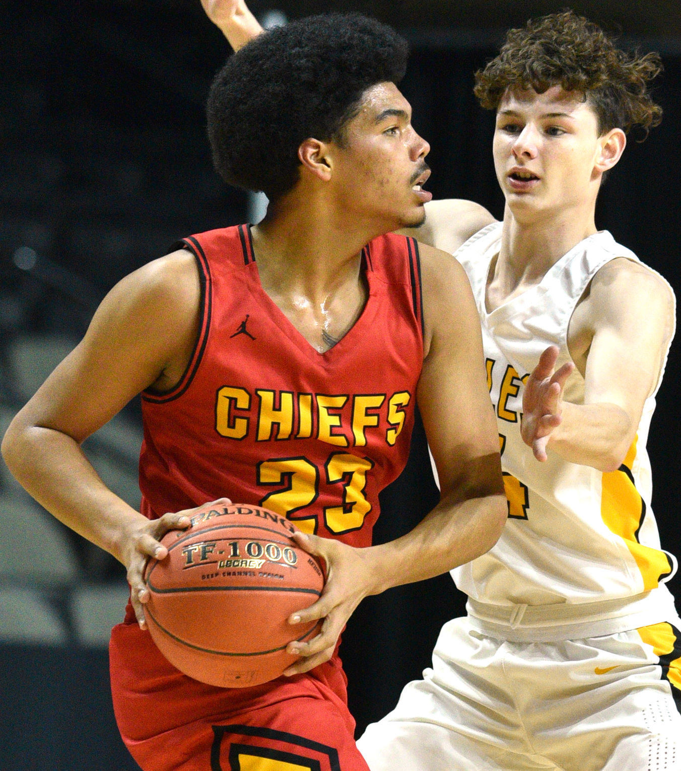 Lawton-Bronson vs Omaha Nation basketball